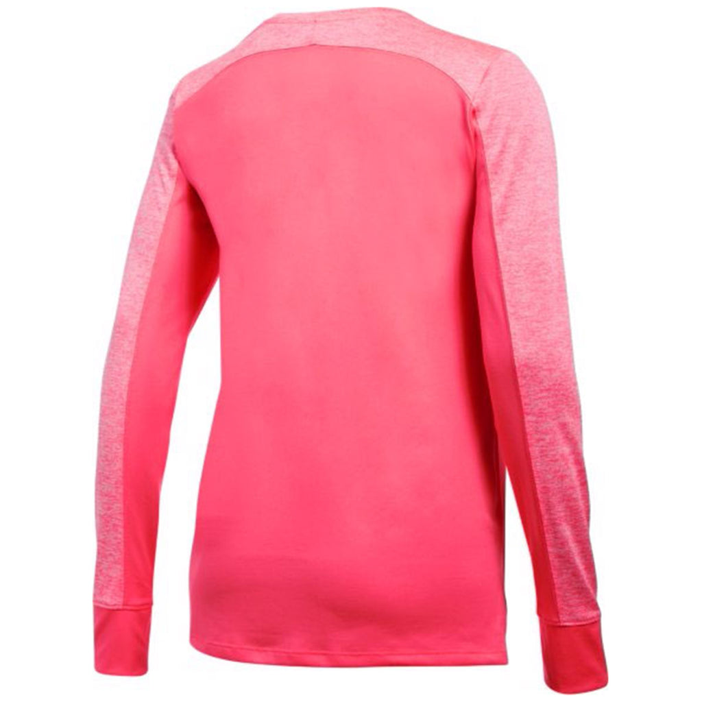 Under Armour Women's Pink Favorite Long Sleeve