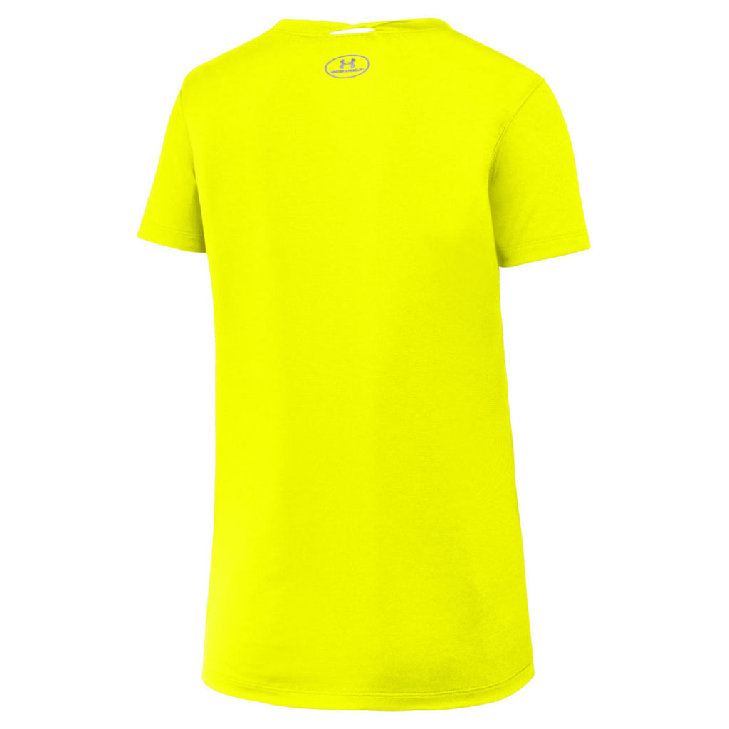 Under Armour Women's High-Vis Yellow 2.0 Locker Tee