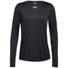 Under Armour Women's Black Locker Tee Long Sleeve 2.0