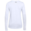 Under Armour Women's White Locker Tee Long Sleeve 2.0