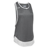 Under Armour Women's Black Light Heather Muscle Locker Tee