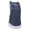 Under Armour Women's Midnight Navy Light Heather Muscle Locker Tee