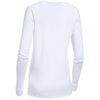 Under Armour Women's White Hustle Fleece Crew