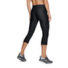 Under Armour Women's Black HeatGear Armour Capri