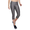 Under Armour Women's Charcoal Light Heather HeatGear Armour Capri