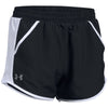 Under Armour Women's Black Team Fly By Shorts