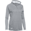 Under Armour Women's Steel Full Heather Novelty Funnel Neck Hoody