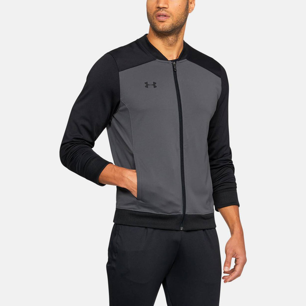 Under Armour Men's Graphite Black Challenger II Track Jacket