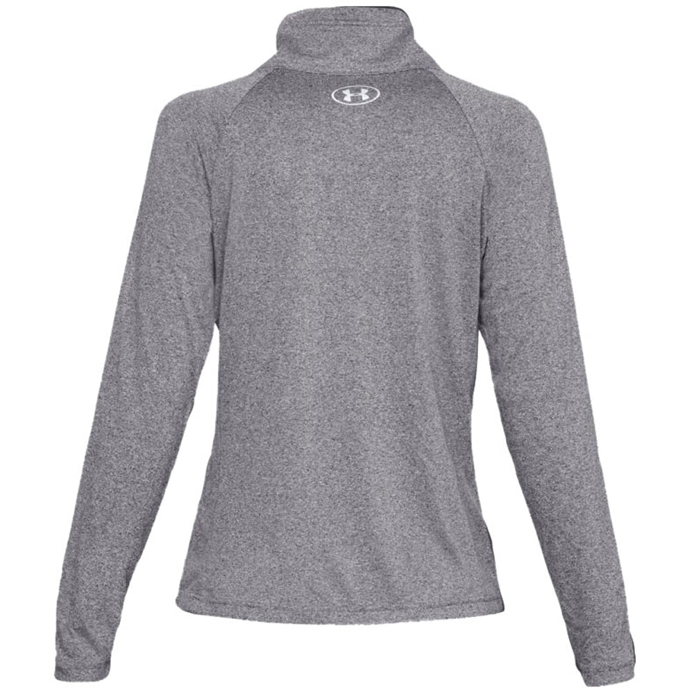 Under Armour Women's Charcoal Light Heather Tech Full Zip