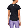 Under Armour Women's Black Speed Stride Short Sleeve