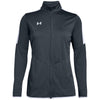 Under Armour Women's Stealth Grey Rival Knit Jacket