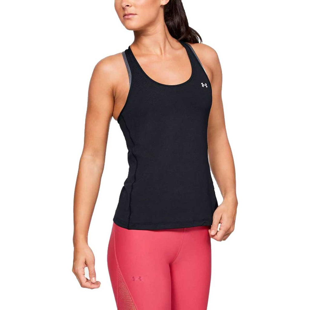 Under Armour Women's Black HeatGear Armour Racer Tank