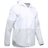 Under Armour Women's White Squad Woven Jacket