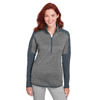 Under Armour Women's Graphite Corporate Hybrid Quarter Zip