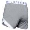 Under Armour Women's True Grey Heather Play Up Shorts 3.0