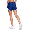 Under Armour Women's Royal Play Up Shorts 3.0