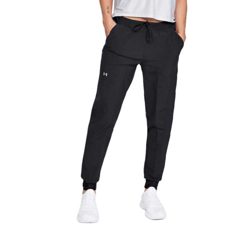 Under Armour Women's Black Sport Woven Pant