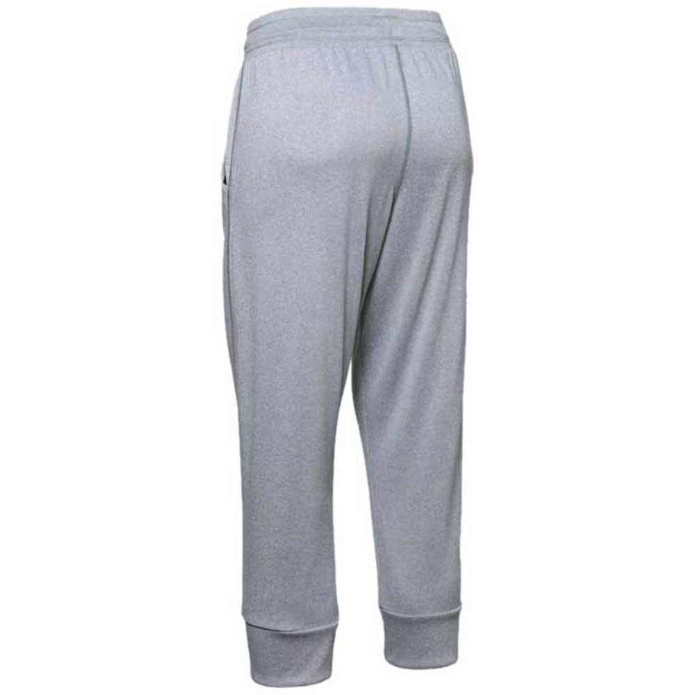 Under Armour Women's Steel Light Heather Tech Capri