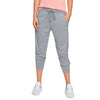 Under Armour Women's Steel Light Heather Tech Capri