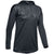 Under Armour Women's Stealth Grey Locker Emblem Quarter Zip Hoody