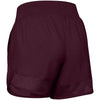 Under Armour Women's Maroon Woven Training Shorts