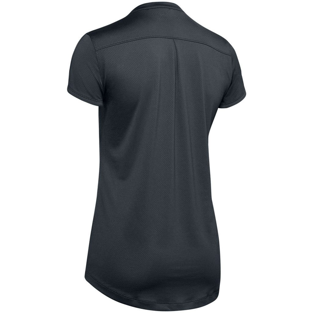 Under Armour Women's Stealth Grey Team Performance Polo