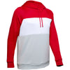 Under Armour Women's Red Qualifier Blocked Hoody