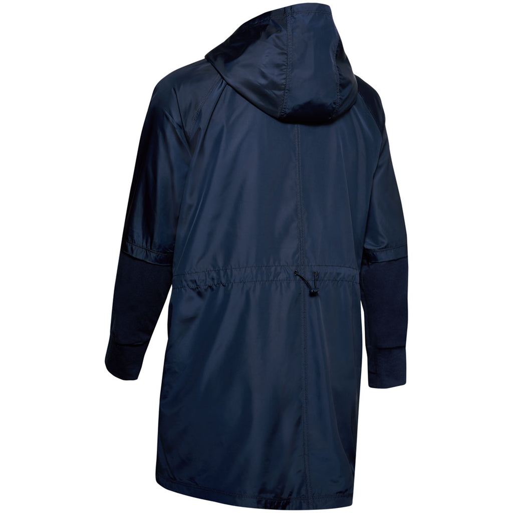 Under Armour Women's Midnight Navy Cross Town Anorak