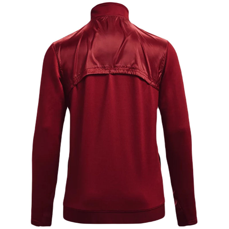 Under Armour Women's Cardinal/White Command Warm-Up Full-Zip