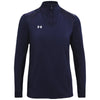 Under Armour Women's Midnight Navy Command Quarter Zip