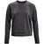 Under Armour Women's Jet Grey UA Rival Terry Taped Crew