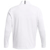 Under Armour Men's White/Pitch Grey/Pitch Grey Playoff Quarter Zip