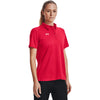 Under Armour Women's Red/White Tech Team Polo