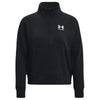 Under Armour Women's Black Rival Half Zip