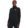 Under Armour Women's Black Rival Half Zip