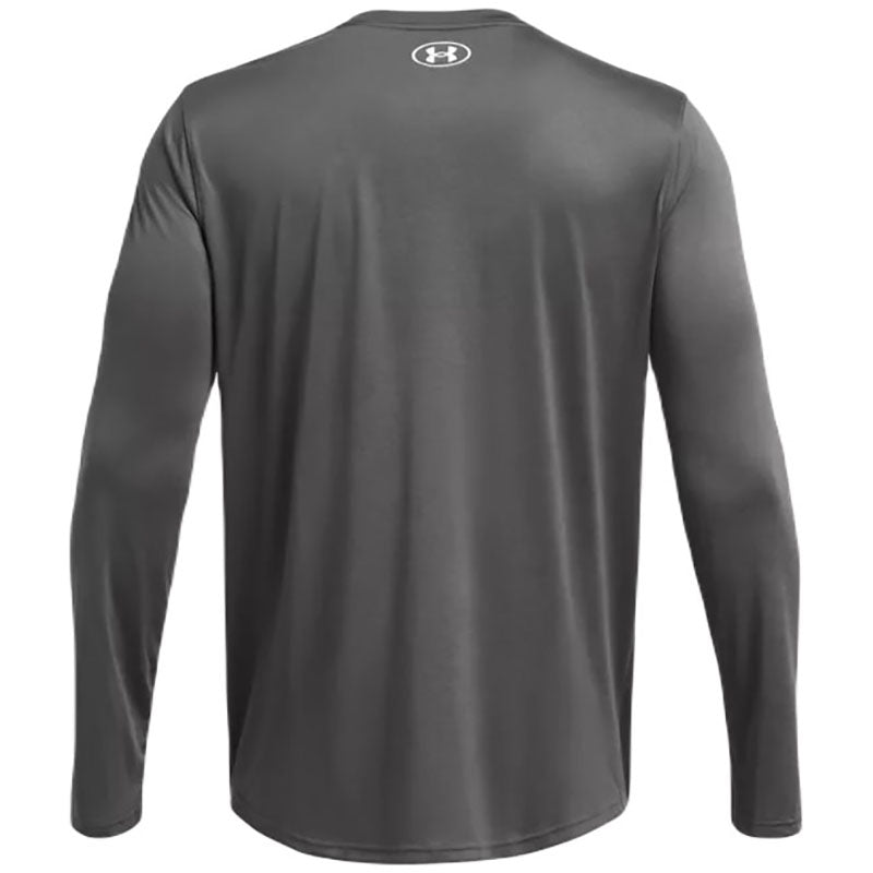 Under Armour Men's Castlerock/White Team Tech Long Sleeve