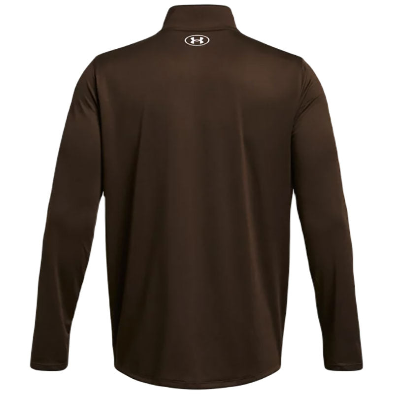 Under Armour Men's Cleveland Brown/White Team Tech 1/4 Zip