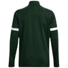 Under Armour Women's Forest Green/White Team Knit Warm Up Full-Zip