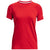 Under Armour Women's Red/White Athletics Short Sleeve