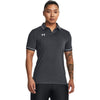 Under Armour Women's Stealth Grey/White Team Tipped Polo