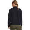 Under Armour Women's Black Tactical Rival Job Fleece Quarter Zip