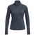 Under Armour Women's Downpour Grey/Reflective Qualifier Run Half Zip