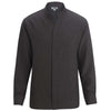 Edwards Men's Steel Grey Stand-Up Collar Shirt