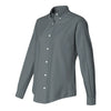 Van Heusen Women's Dark Grey Long Sleeve Oxford Shirt-Alpha Sized