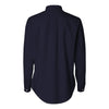 Van Heusen Women's Navy Long Sleeve Oxford Shirt-Alpha Sized