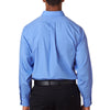 Van Heusen Men's Periwinkle Blue Silky Poplin Dress Shirt