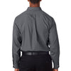 Van Heusen Men's Slate Silky Poplin Dress Shirt