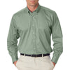 Van Heusen Men's Sage Twill Long Sleeve Dress Shirt