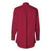 Van Heusen Men's Scarlet Twill Long Sleeve Dress Shirt