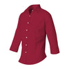 Van Heusen Women's Scarlet 3/4 Sleeve Twil Dress Shirt